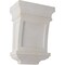 Ekena Millwork 5"W x 3"D x 7"H Santa Fe Wood Vintage Decor Corbel, Chalk Dust White CORWD05X03X07SFWH - alternate 1